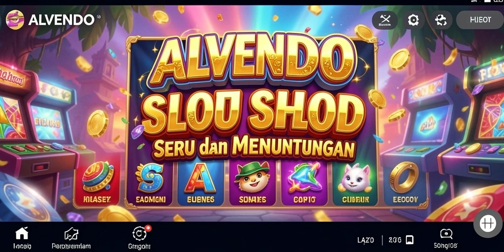 Tampilan menarik dari gameplay Slot ALVENDO yang memikat.