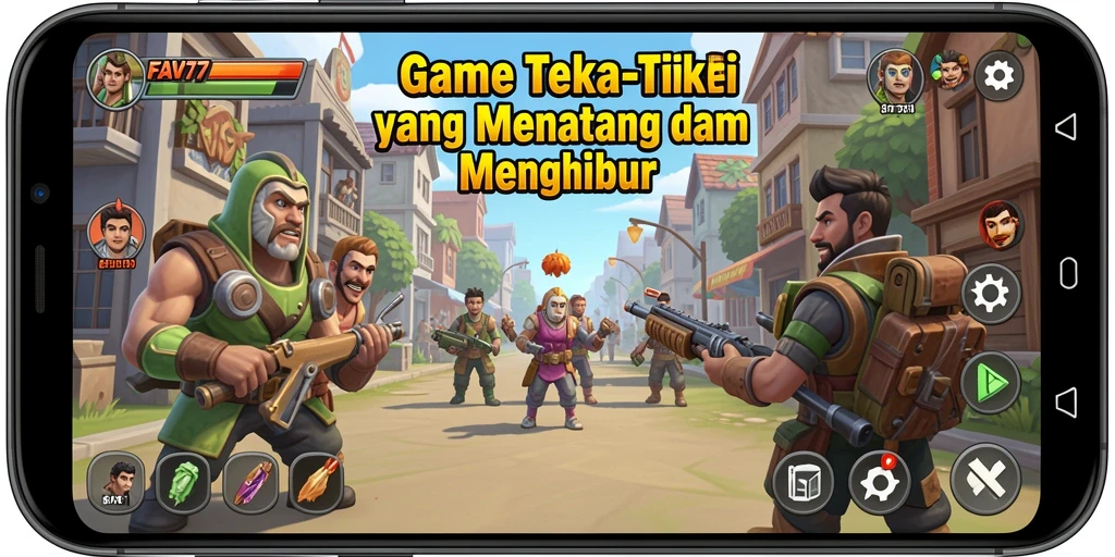 Screenshot gameplay FAV77 menampilkan berbagai level teka-teki yang menarik.