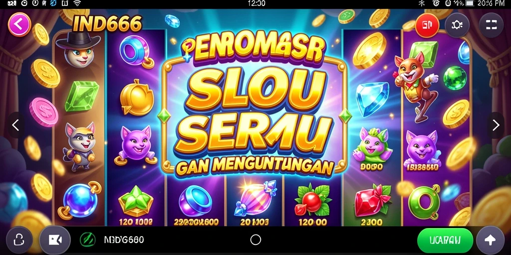 Gameplay menarik dari slot IND666 dengan grafis memukau.
