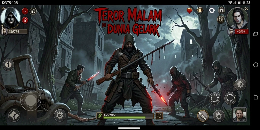 Tampak berbagai adegan menakutkan dalam gameplay KG778.