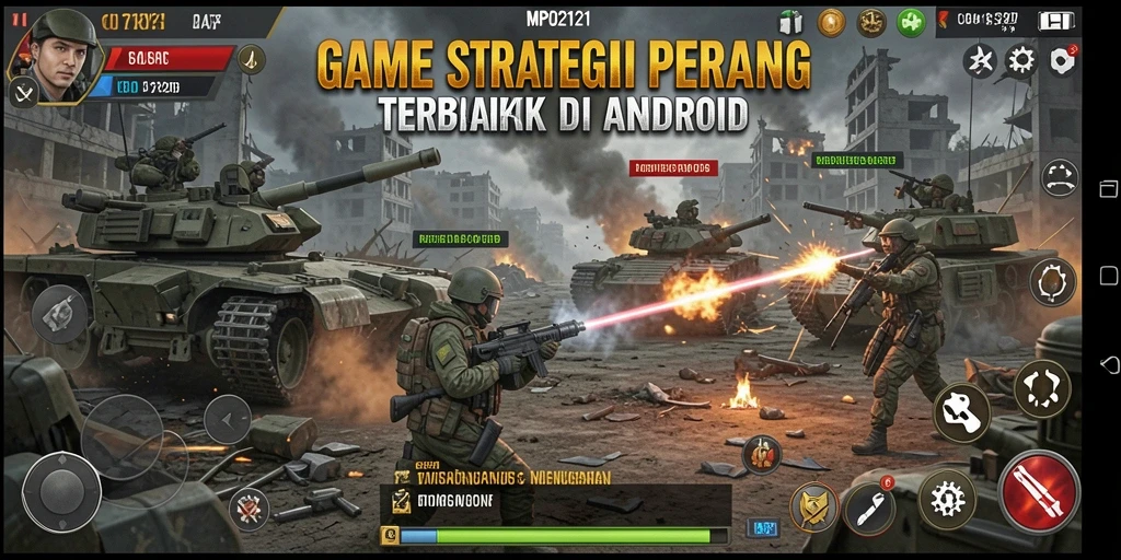 Gameplay seru MPO2121 dengan strategi pertempuran yang mendebarkan.