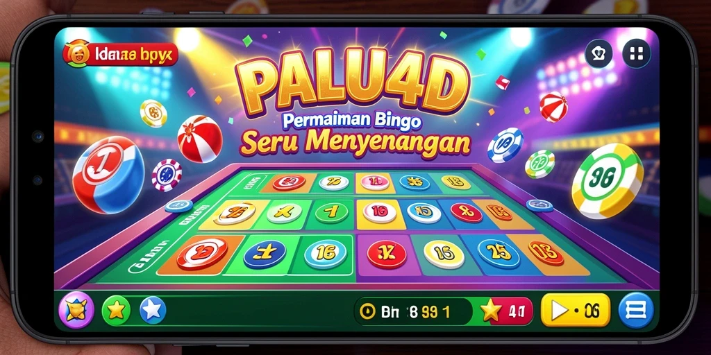 Tampilan permainan Bingo yang seru dan interaktif di PALU4D.