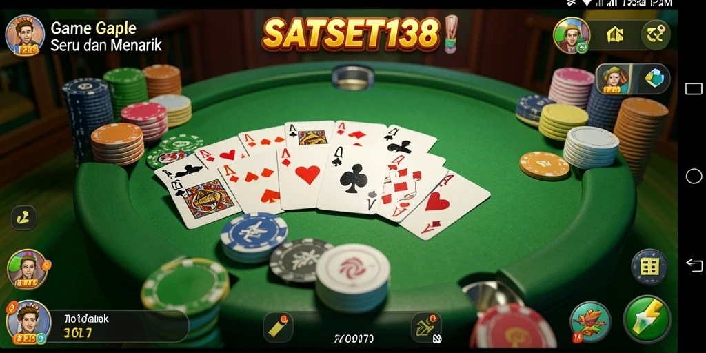 Tampilan gameplay SATSET138 yang seru dan menghibur.