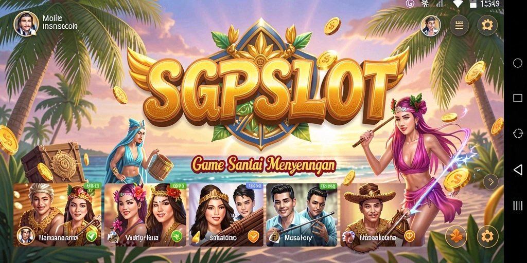 Screenshot gameplay SGPSLOT dengan visual menarik dan antarmuka ramah pengguna.