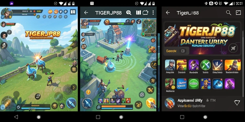 Tampilan antarmuka utama TIGERJP88 dengan fitur utility yang intuitif.