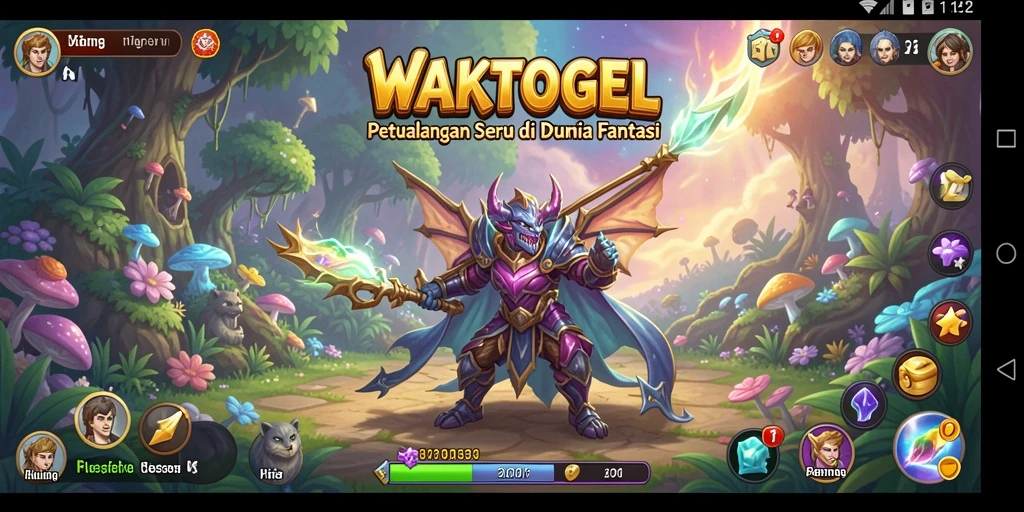 Tampilan menarik dari gameplay WAKTOGEL menunjukkan aksi dan eksplorasi.