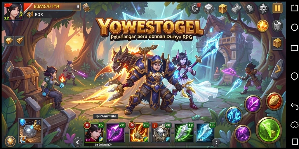Tampilan gameplay YOWESTOGEL yang mendebarkan dan penuh aksi.